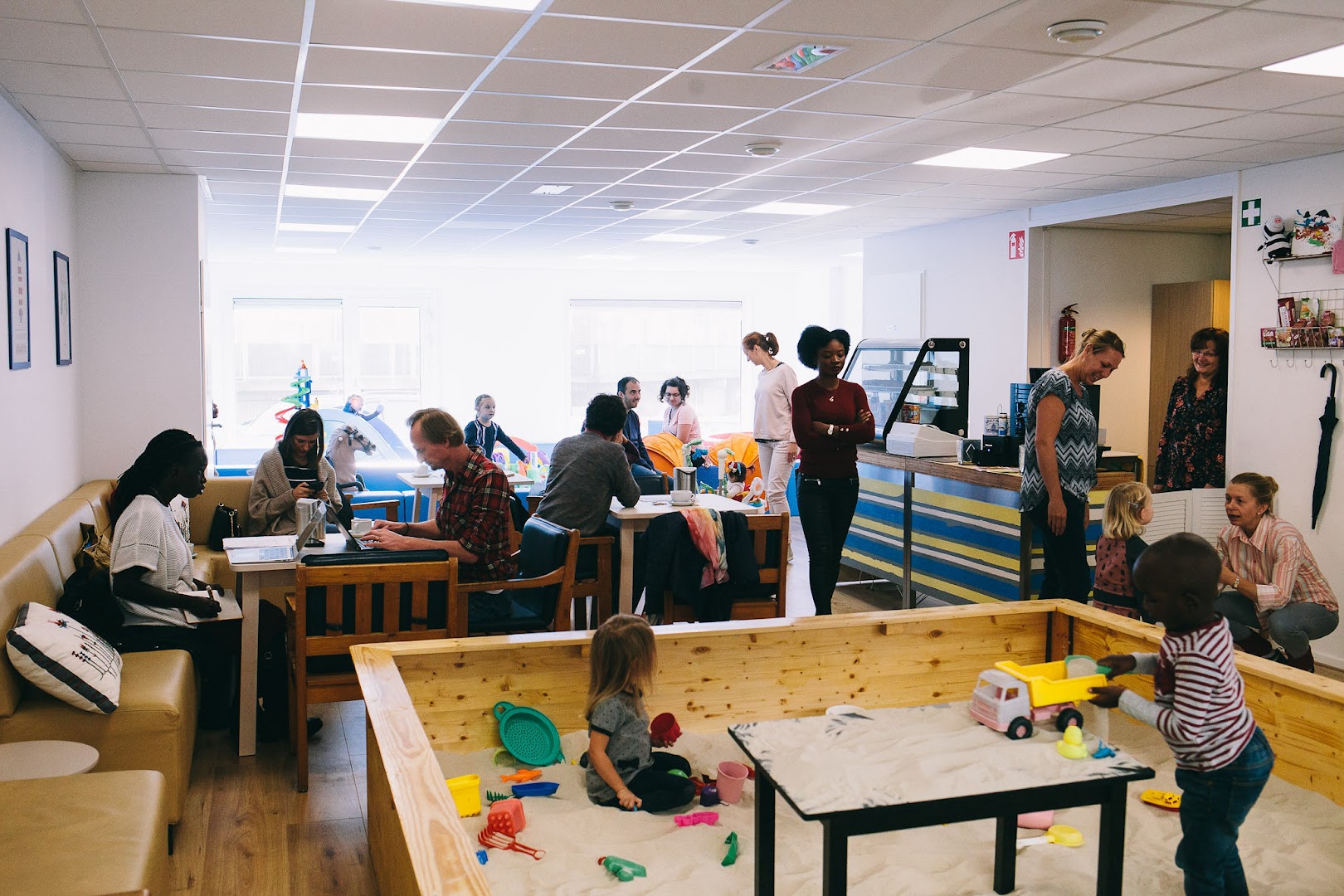 KinderSpeelCafe Zandbak